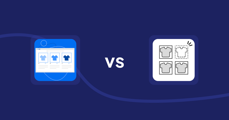 Shopify Product Display Apps: Hura Product Showcase Builder vs シンプル売り切れ非表示｜在庫切れ商品の表示変更