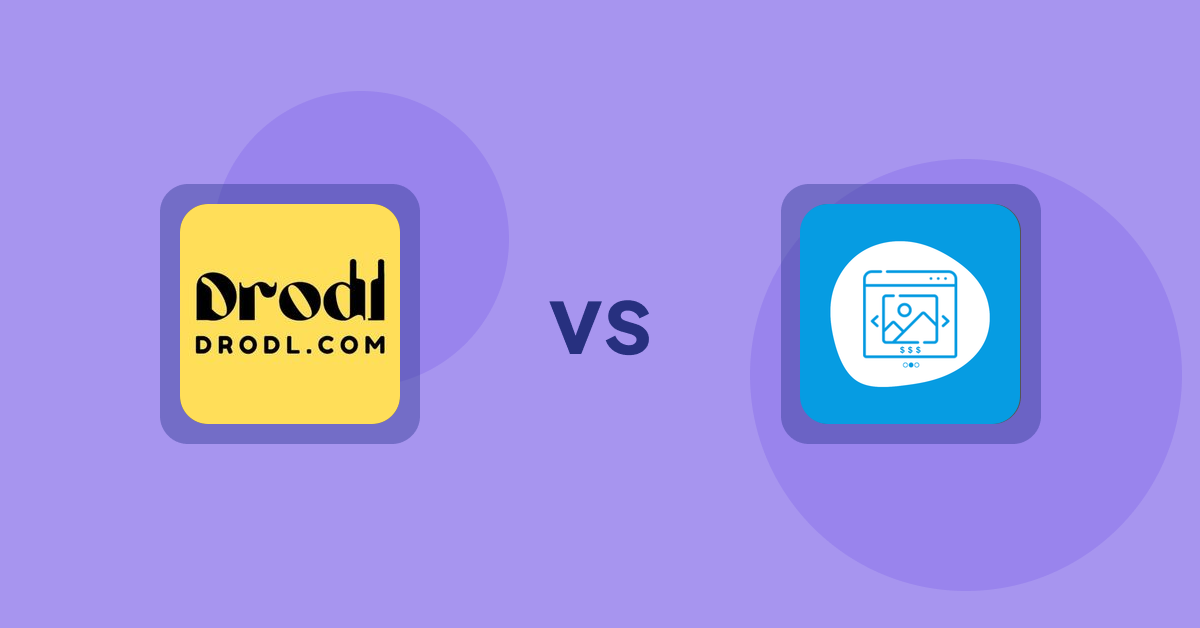 Shopify Product Display Apps: Drodl: Hide SoldOut Products vs Quick Product Navigator Slide
