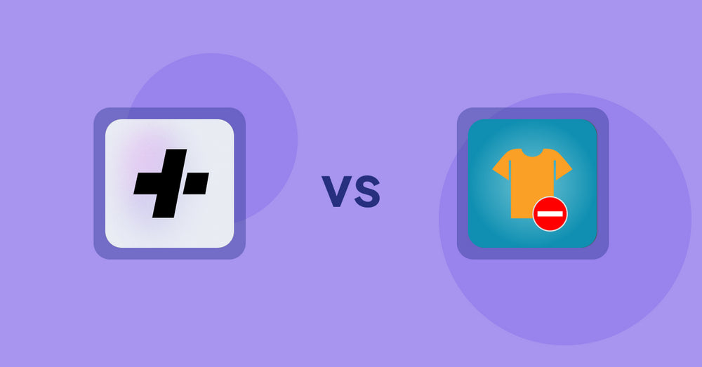 Shopify Product Display Apps: Details+ Specifications Table vs Products Unavailable