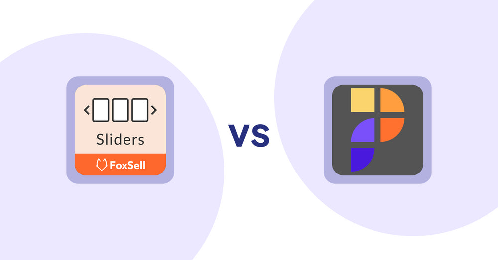 Shopify Product Display Apps: FoxSell Slider & Carousel vs. prod‑wall
