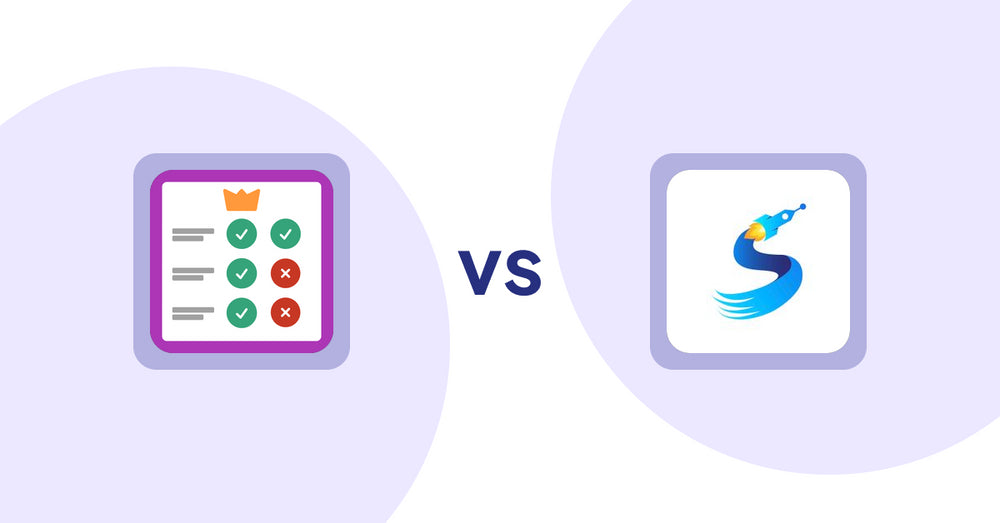 Shopify Product Display Apps: Pretty Comparison Tables vs. Sortimize Collection Sort