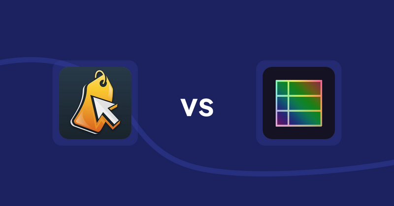 Shopify Product Display Apps: Iconic: Product Features vs TableFlow Specification Table