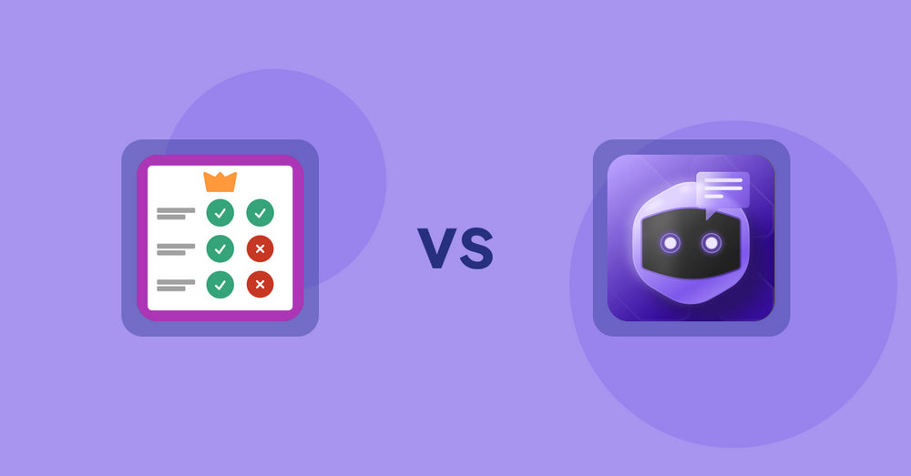 Shopify Product Display Apps: Pretty Comparison Tables vs ChatGPT AI Content Generator