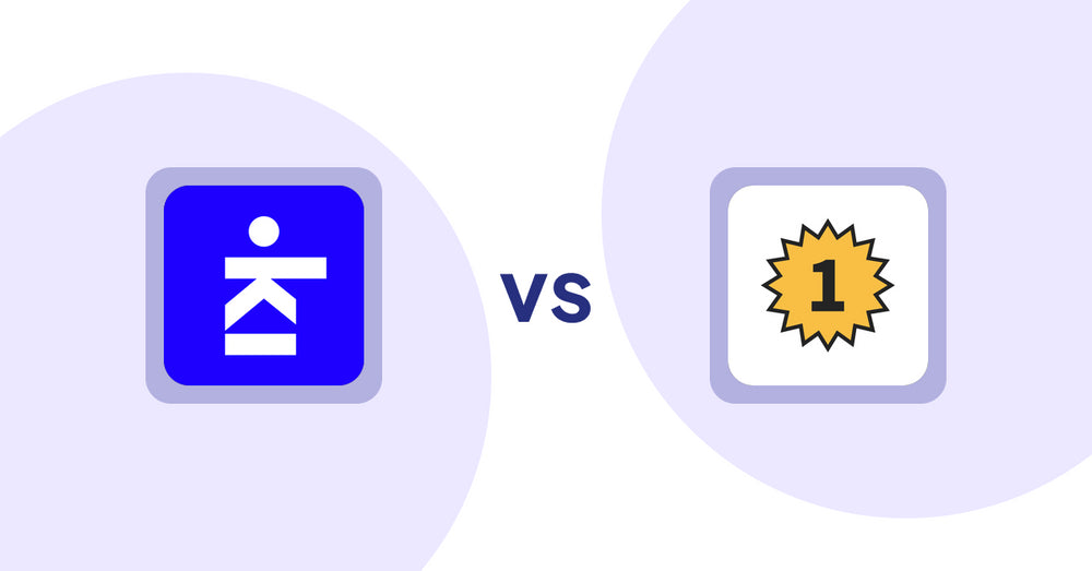 Shopify Product Display Apps: Kickflip ‑ Customize Products vs. UR: Smart Ranking