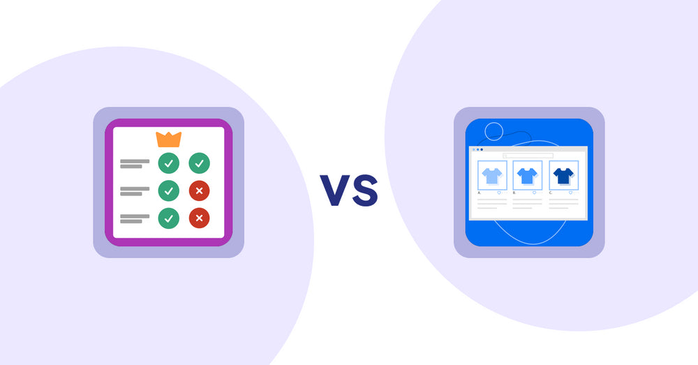Shopify Product Display Apps: Pretty Comparison Tables vs Hura Product Showcase Builder