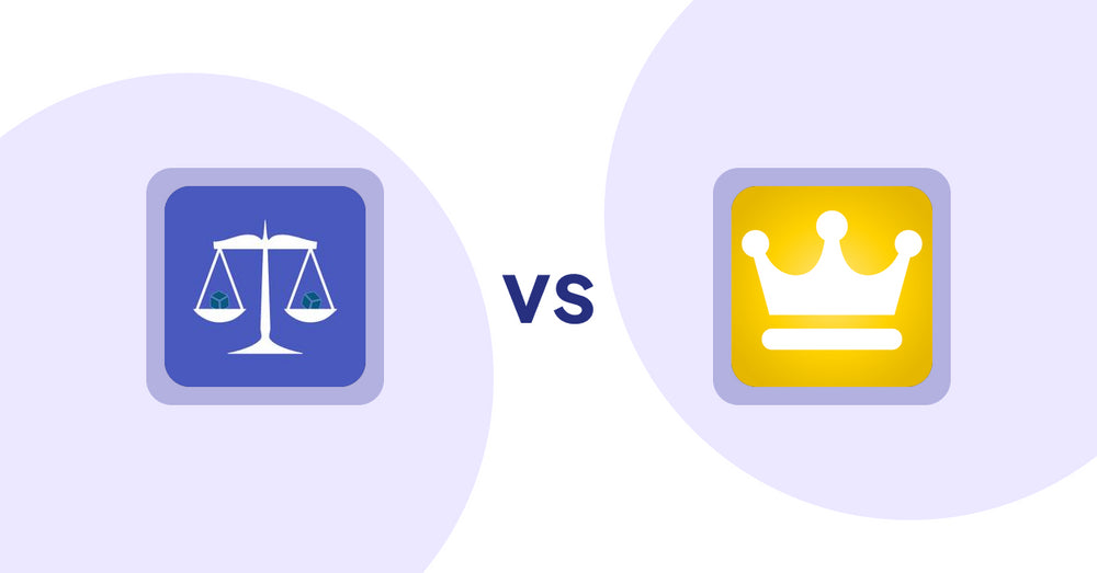 Shopify Product Display Apps: Equate ‑ Product Compare vs Awesome Ranking
