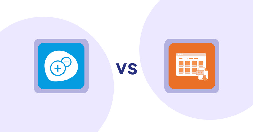 Shopify Product Display Apps: Extendons Quantity Selector vs Meetanshi PDF Product Catalog