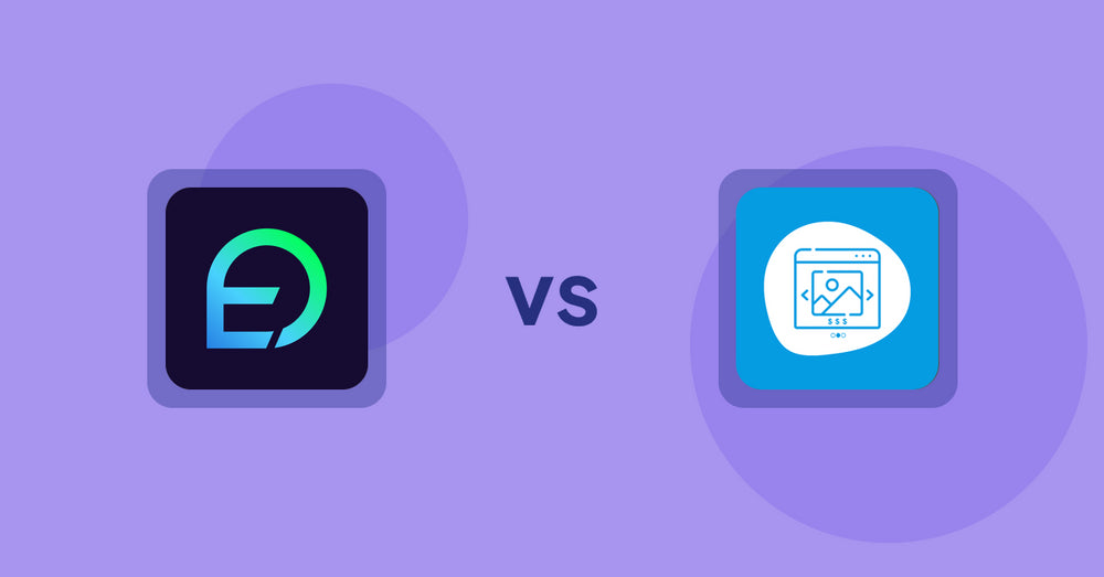 Shopify Product Display Apps: EasyDisplay: Product Showcase vs Quick Product Navigator Slide