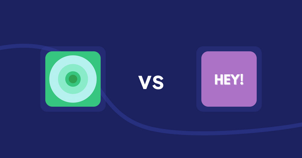 Shopify Product Display Apps: Hey!Scarcity Low Stock Counter vs. Hey! Product Page Banner & Text