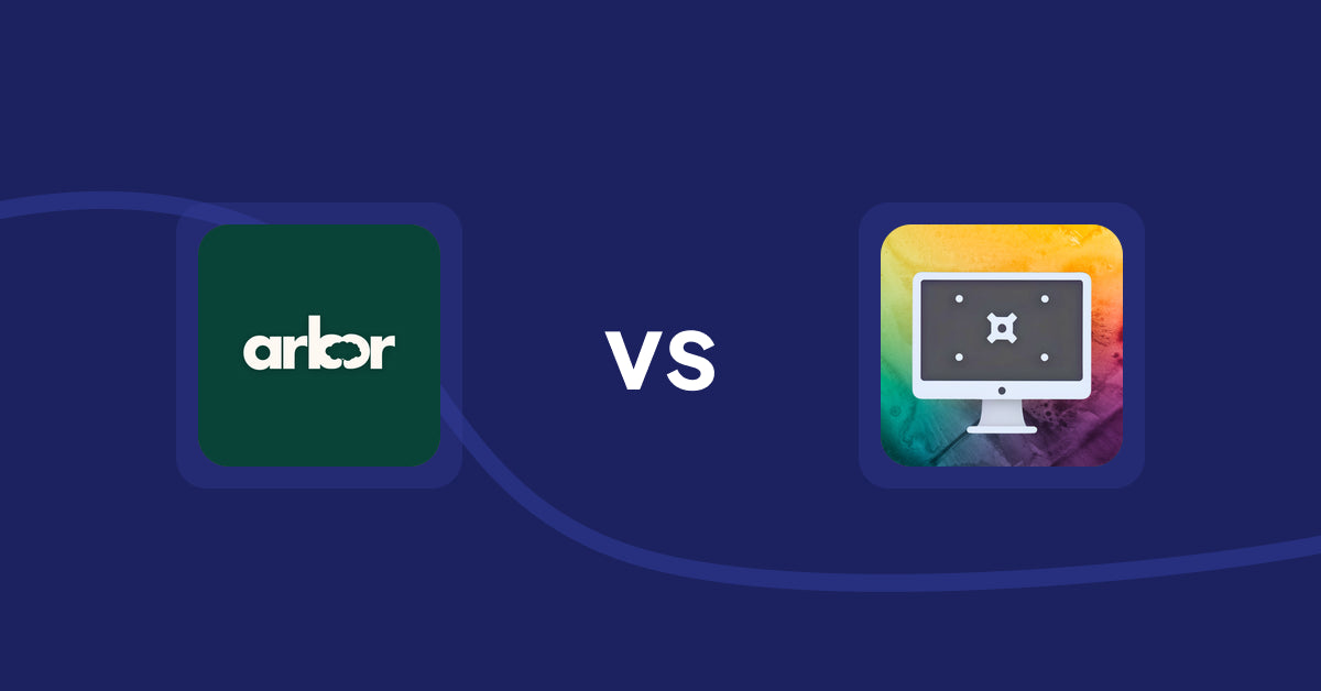 Shopify Product Display Apps: Arbor ― Carbon Transparency vs PC Builder