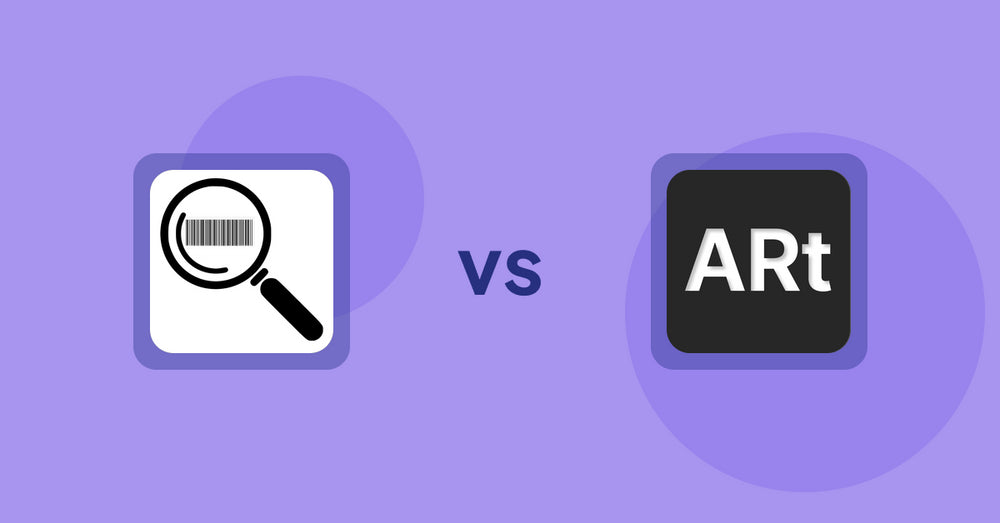 Shopify Product Display Apps: ScanZ ‑ Find and Import Easy vs Wall Art Viewer AR