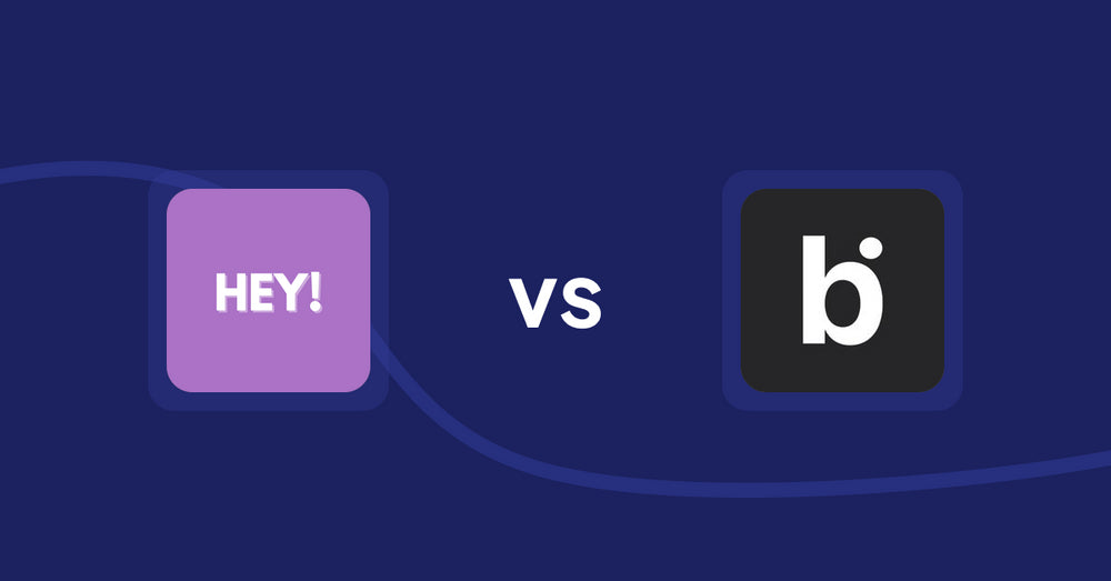 Shopify Product Display Apps: Hey! Product Page Banner & Text vs. bitAI: Advance Sort Collection