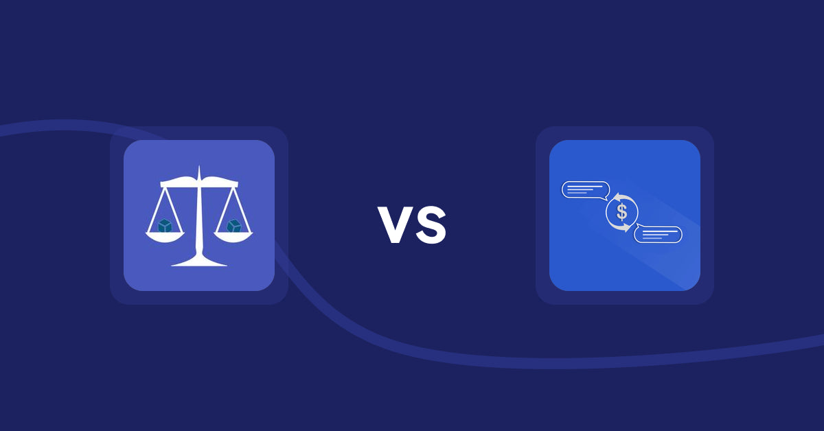 Shopify Product Display Apps: Equate ‑ Product Compare vs Addify Custom Price Text