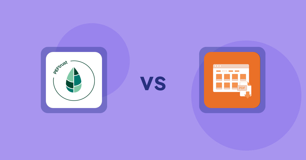 Shopify Product Display Apps: Peftrust vs Meetanshi PDF Product Catalog