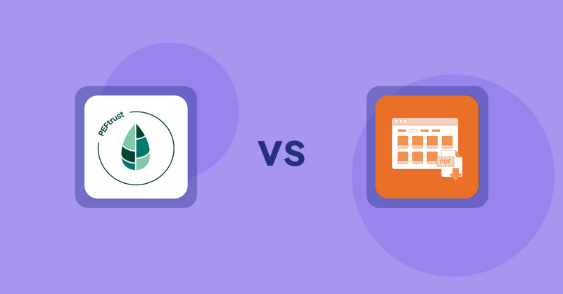 Shopify Product Display Apps: Peftrust vs Meetanshi PDF Product Catalog