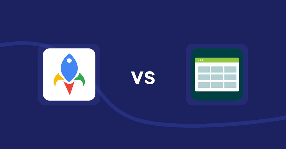 Shopify Product Display Apps: Jedi Back In Stock Admin Alert vs Product Table