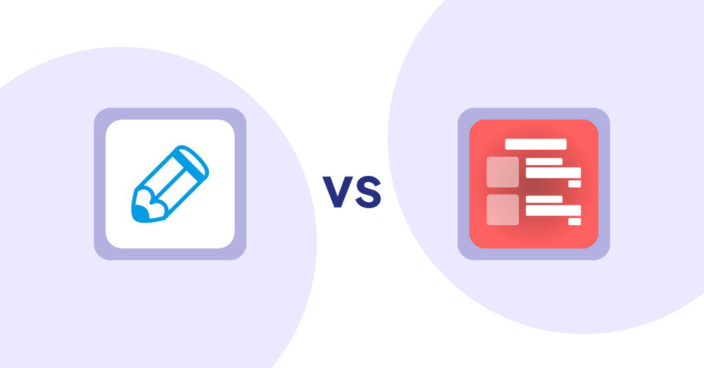 Shopify Product Display Apps: Writer Sofia vs Menulog