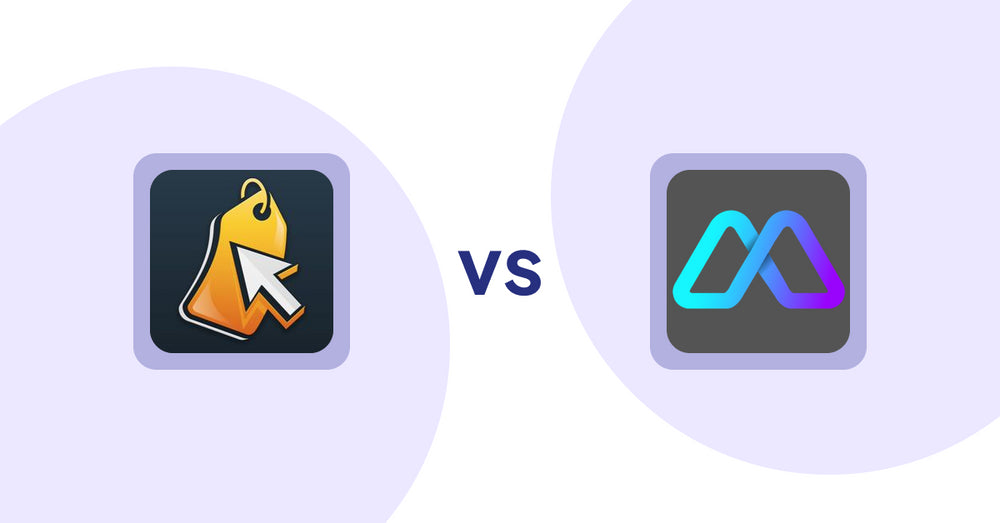 Shopify Product Display Apps: Iconic: Product Features vs Metadrob: Create Virtual Store