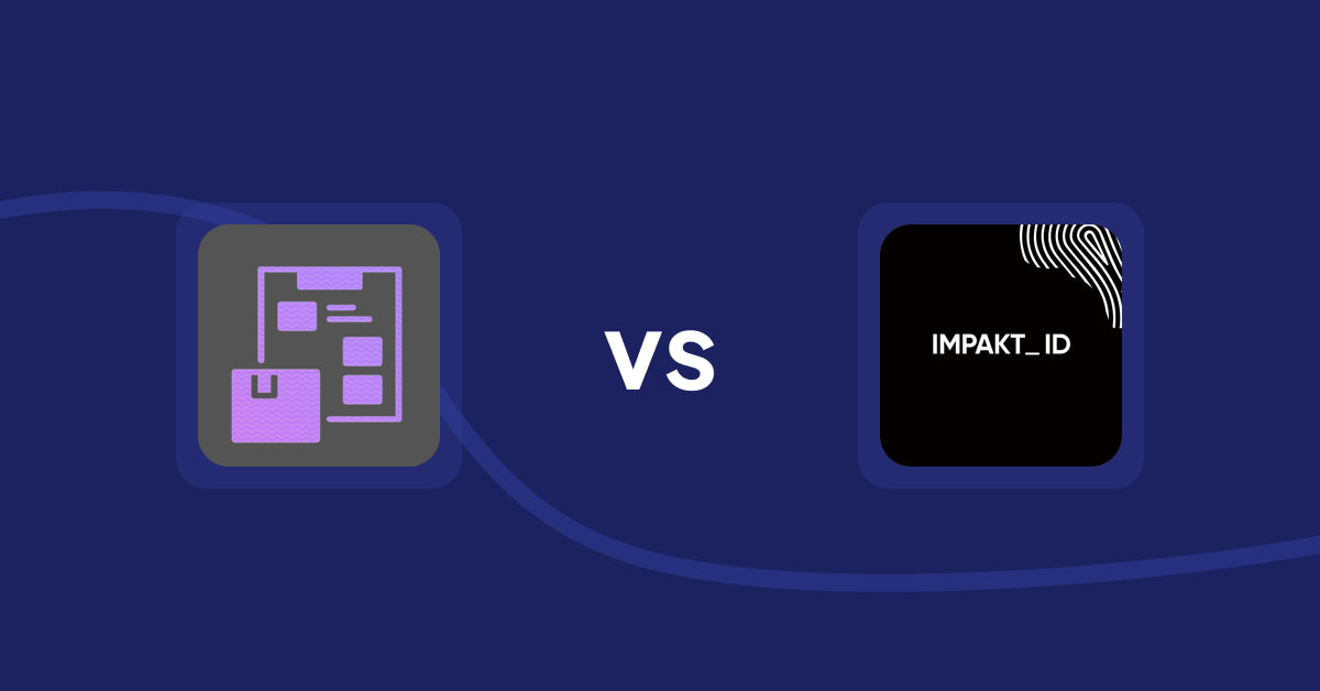 Shopify Product display Apps: TezPDF: Product Catalogs vs IMPAKT ID: fashion CO2 tracker