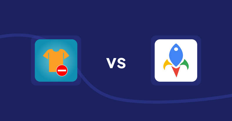 Shopify Product Display Apps: Products Unavailable vs. Jedi Back In Stock Admin Alert