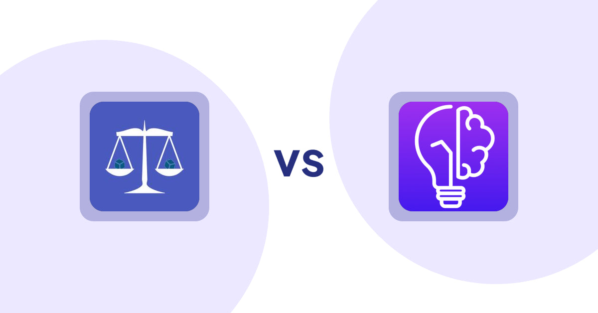 Shopify Product Display Apps: Equate ‑ Product Compare vs GoWise: AI Product Description