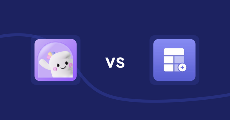 Shopify Product Display Apps: Easify Product Attachments vs Eazy Specification Tags Table