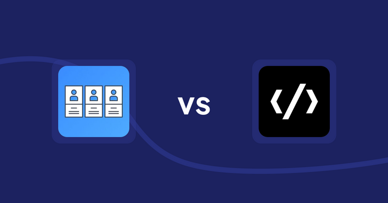 Shopify Metafield Apps: POWR: About Us | Team Profile vs Better Site Verifications