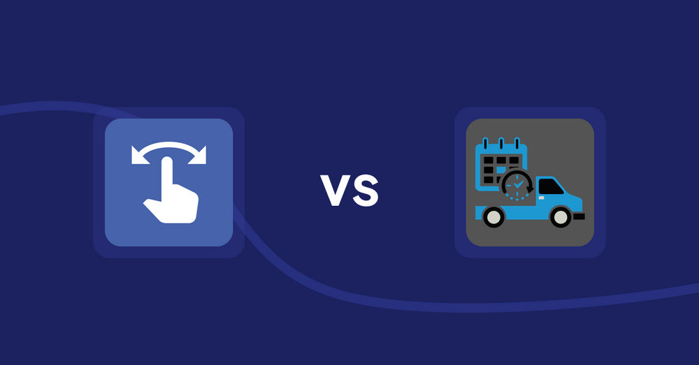 Shopify Product Display Apps: HypeSwipe: Swipes to Sales vs. H3 Estimated Delivery