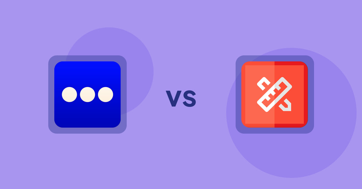 Shopify Product Display Apps: Vario ‑ Variation Swatches vs RT: Size Chart, Size Guide