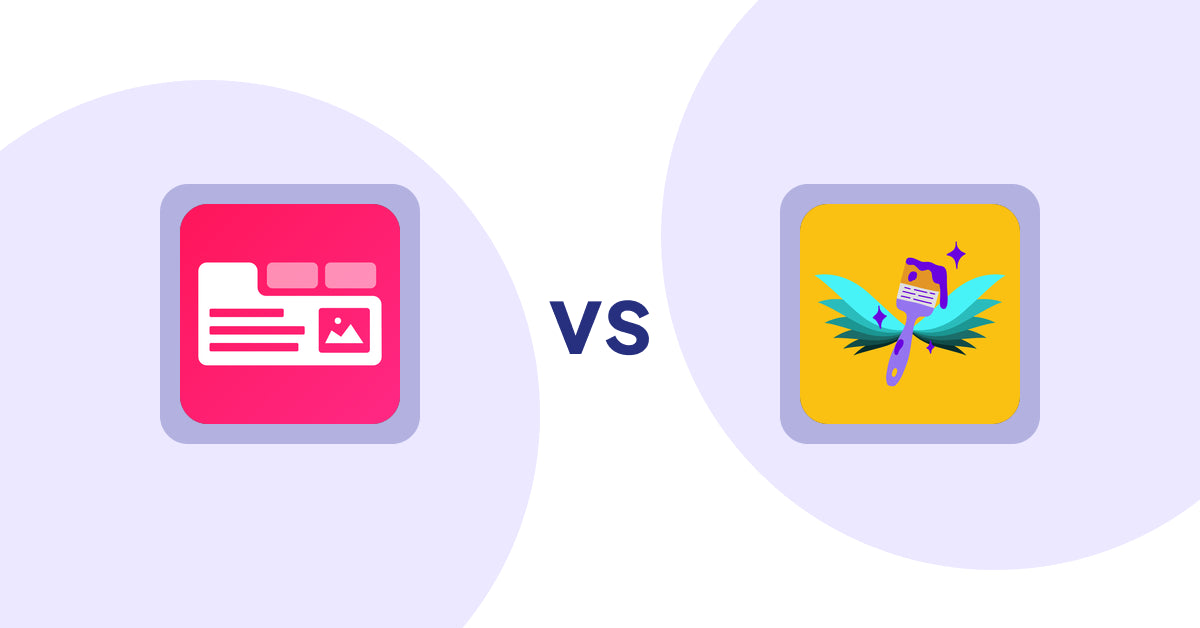 Shopify Product Display Apps: Tabs+ Product Descriptions vs. Badgfly ‑ Product Personalizer