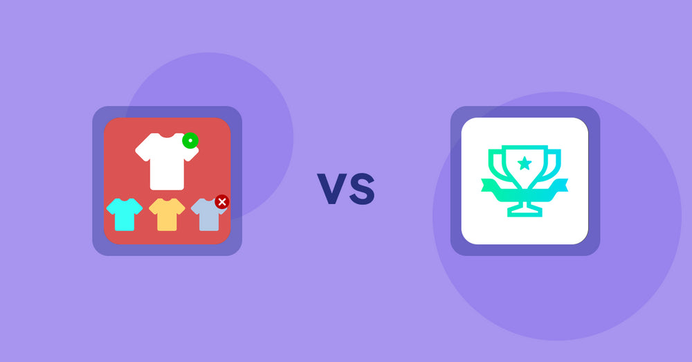 Shopify Product Display Apps: ST: Product & Collection Sort vs らくらくランキング表示アプリ｜リテリア Ranking