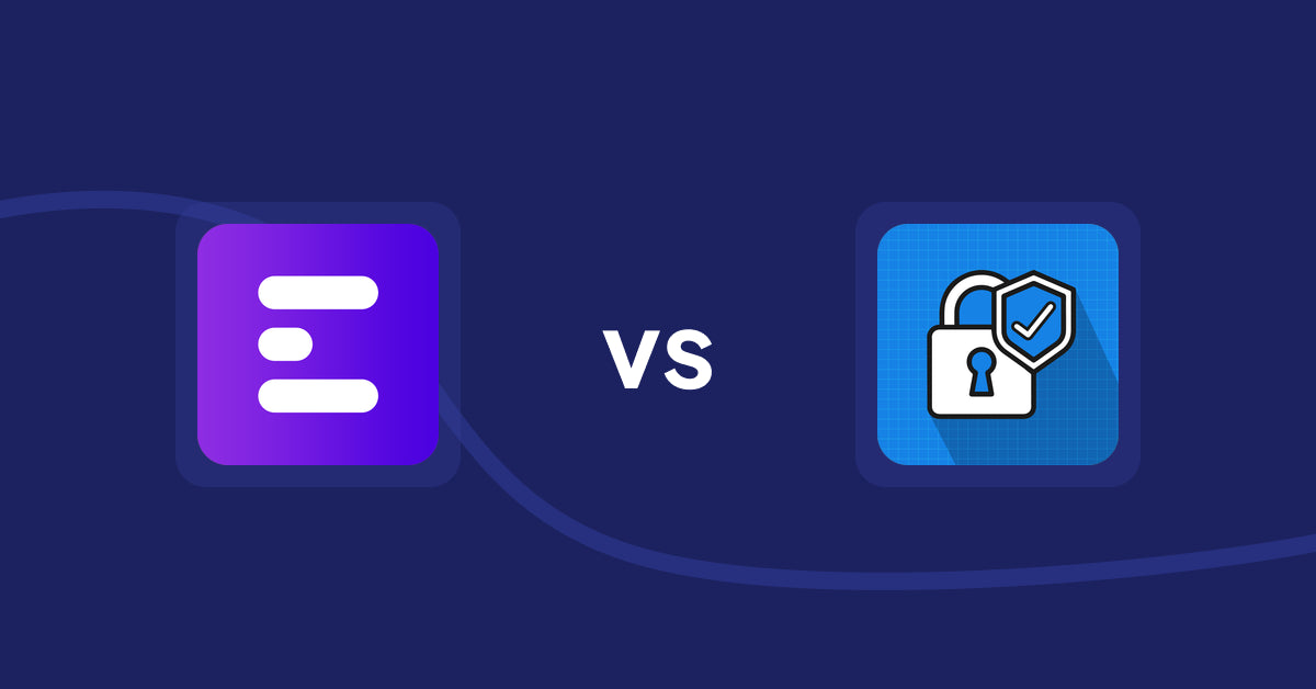 Shopify Product Display Apps: ANG Extra Menu vs. B2B Essential Locks