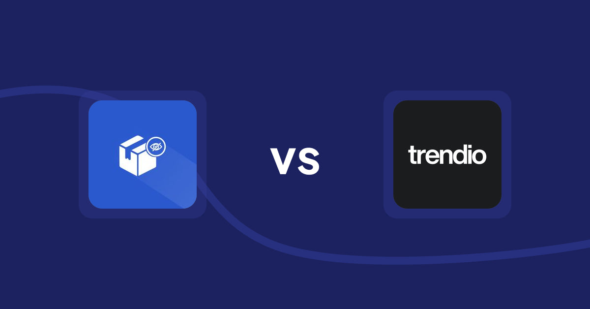 Shopify Product Display Apps: Addify ‑ Hide Products vs Trendio