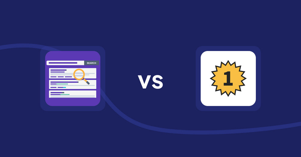Shopify Product Display Apps: Spark AI Products Description vs. UR: Smart Ranking
