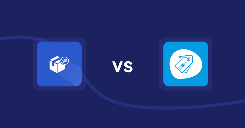 Shopify Product Display Apps: Addify ‑ Hide Products vs Extendons Product Tag Images