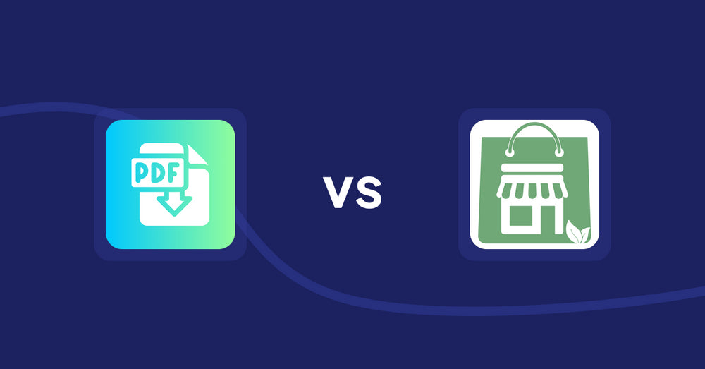 Shopify Product Display Apps: Hukify ‑ PDF Catalog Printer vs Greeniemart