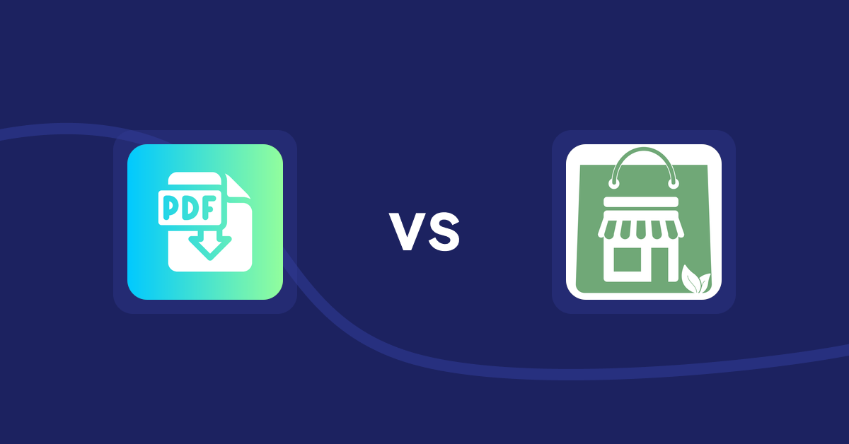 Shopify Product Display Apps: Hukify ‑ PDF Catalog Printer vs Greeniemart