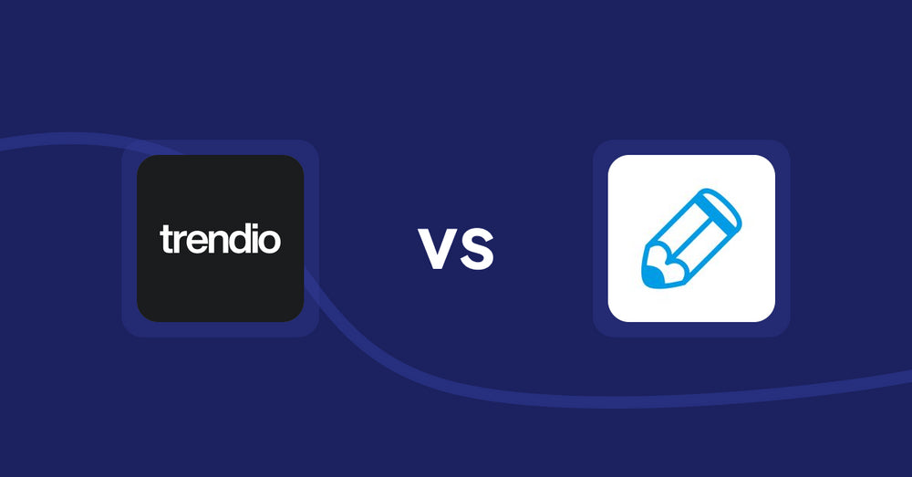 Shopify Product Display Apps: Trendio vs Writer Sofia