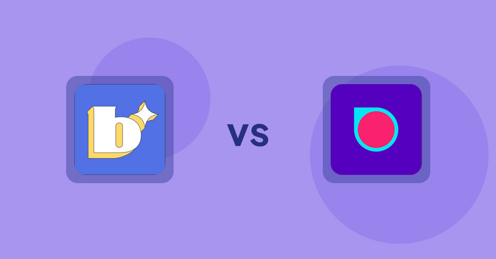 Shopify Product Display Apps: Because: CRO + Personalization vs Spotlight: Video Loops