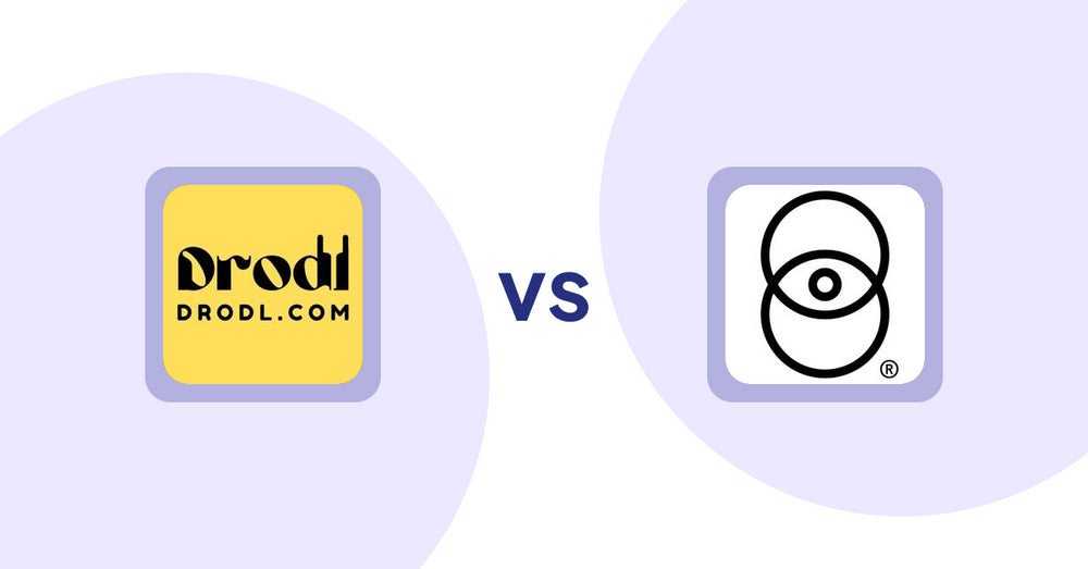 Shopify Product Display Apps: Drodl: Hide SoldOut Products vs Vudoo (Australia)