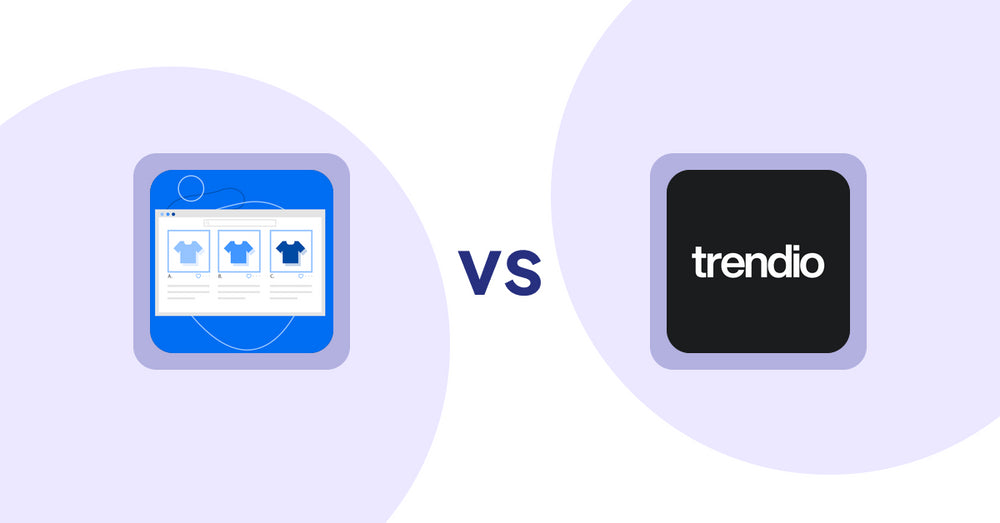 Shopify Product Display Apps: Hura Product Showcase Builder vs. Trendio