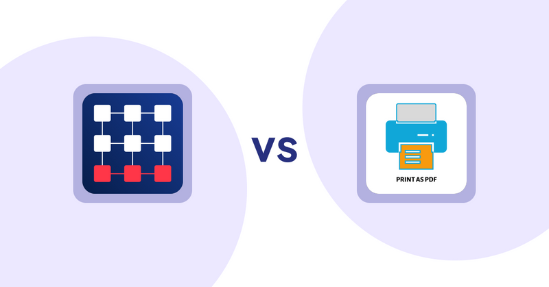 Shopify Product Display Apps: Out‑of‑Stock Police vs LitPDP ‑ Print as PDF