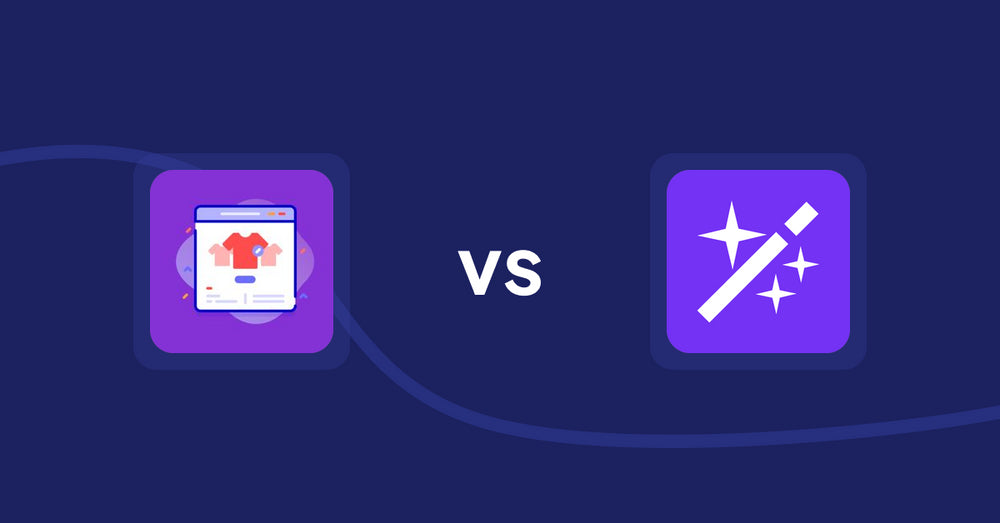Shopify Product Display Apps: Variant Title Magic vs. Magi - AI Write Description