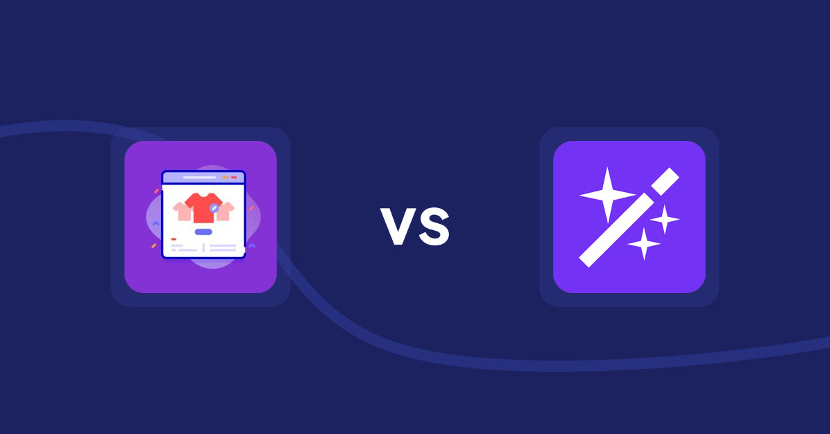 Shopify Product Display Apps: Variant Title Magic vs. Magi - AI Write Description