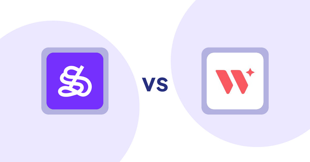 Shopify Product Display Apps: WeShop AI: Model & Product Photo vs Wizart Visualizer