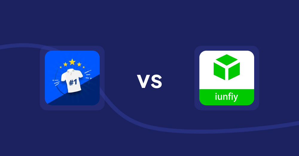 Shopify Product Display Apps: Popular Products on Your Store vs iunfiy • Related Products