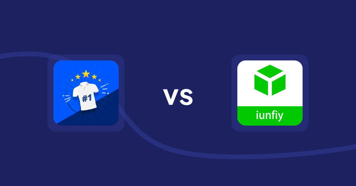Shopify Product Display Apps: Popular Products on Your Store vs iunfiy • Related Products