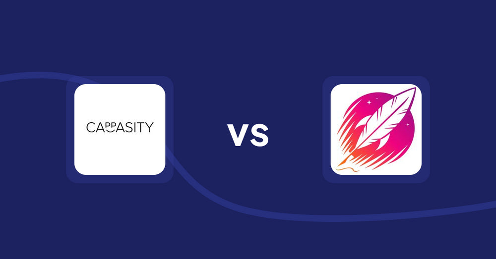 Shopify Product Display Apps: Cappasity 3D and 360 Viewer vs. Wordsmith: Content Generator
