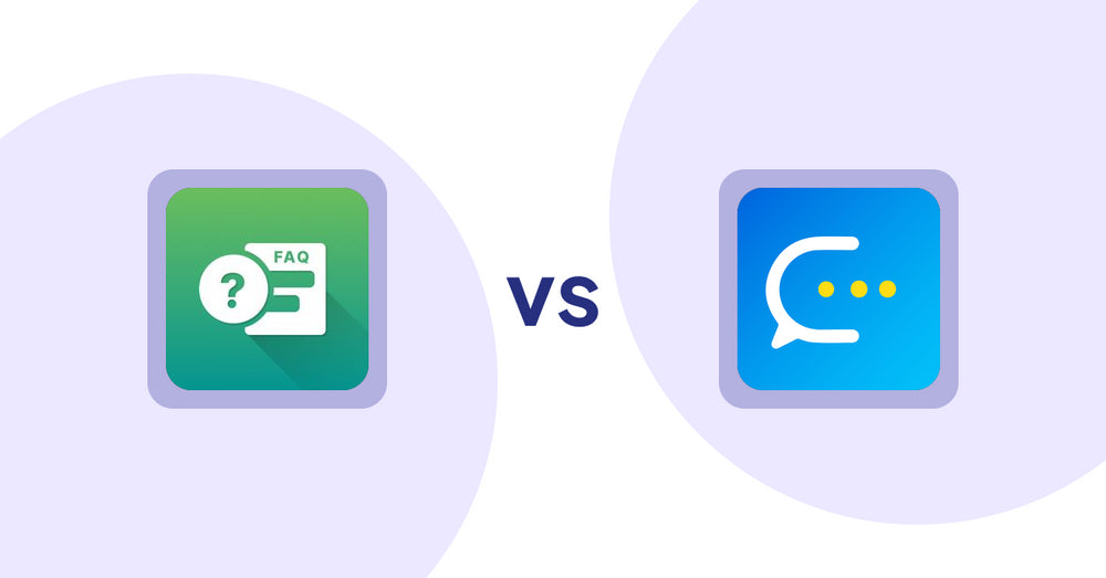 Shopify Product Display Apps: FAQ Expert: Product FAQ vs Advance AI Copywriter