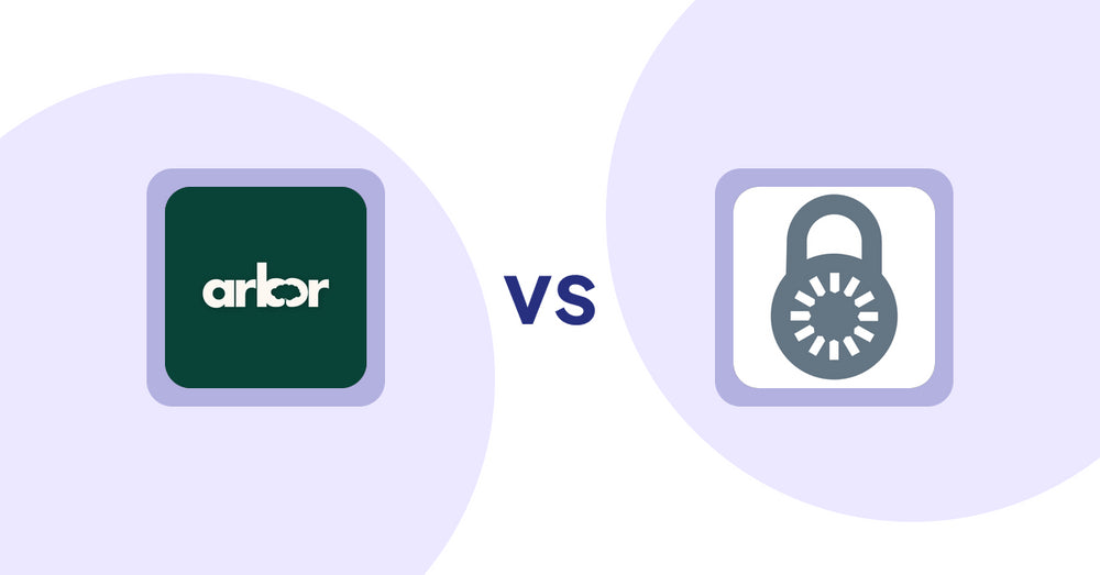 Shopify Product Display Apps: Arbor ― Carbon Transparency vs. Reveal Lock Manager